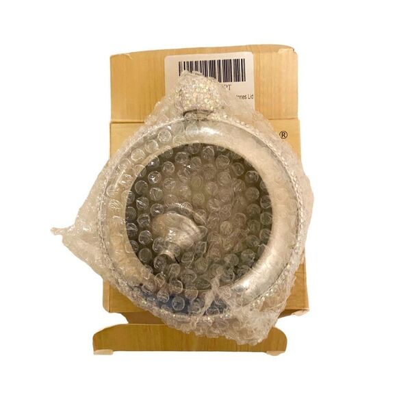 Qingo Novelty Engagement Ring Rhinestone Encrusted Flask Bangle Bracelet OSFM - Picture 4 of 5